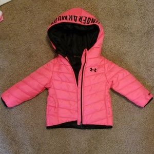 Baby girl Under Armour coat